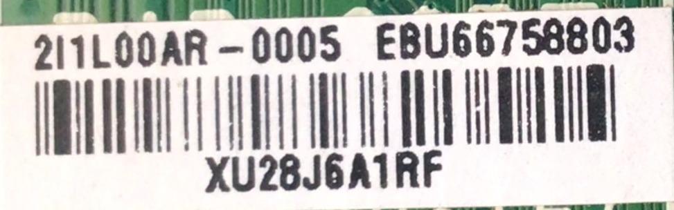 MAIN ORIGINAL PARA SMART TV LG 4K  / NUMERO DE PARTE  EBU66758803 / EAX69581205 / EAX69581205(1.0) / 66758803 / PANEL NC430TQG-VHKH3 / DISPLAY PT430GT01-5 VER.1.0 / BOARD PT430GT01-5-XL-1 / PT430GT01-5-XR-1 / MODELO 43UQ7590PUB.BUSSLJM / 43UQ7070ZUD - Imagen 3